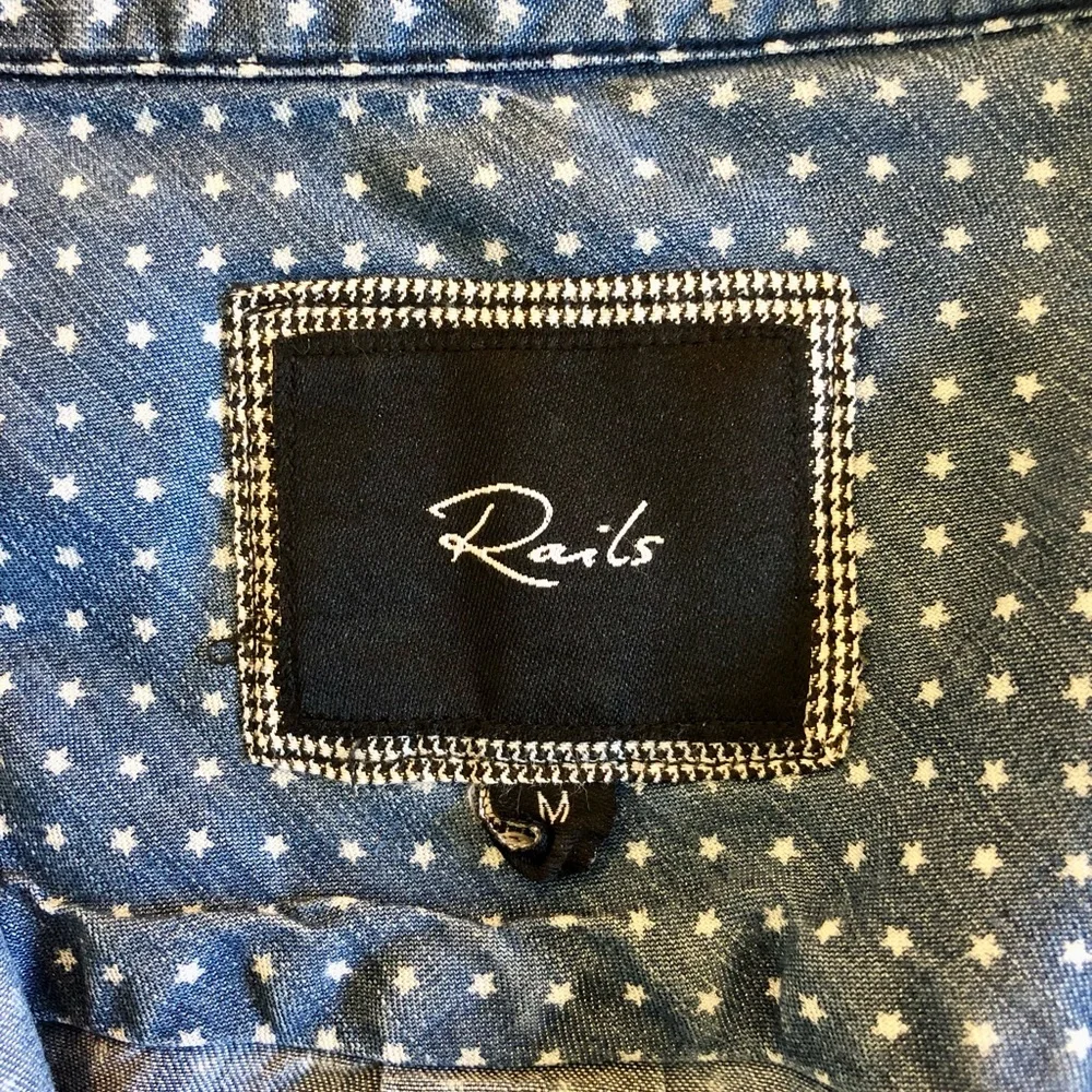 Rails Star Print Button Up - Picture 3 of 4